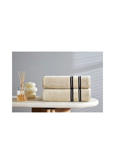 Semplıce/bej Banyo Havlusu 90 150