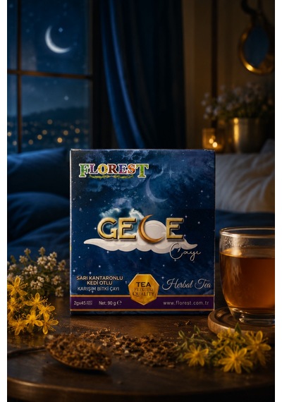 Gece Çayı Karışık Bitki Çayı 45'li Süzen Poşet 90 G - 890507877