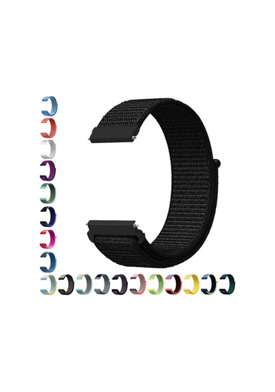 22Mm Gear S3 Watch 4 -Gt2 Gt2E 46Mm Kayış Kordon Lylon Loop (258781746)