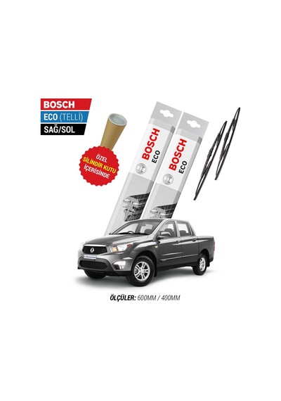 Bosch Eco Ssangyong Korando Sports Silecek Takımı (2011-2016)