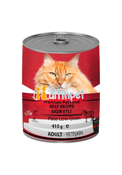 Altınpet Sığır Etli Yetişkin Kedi Maması 12 x 415 G