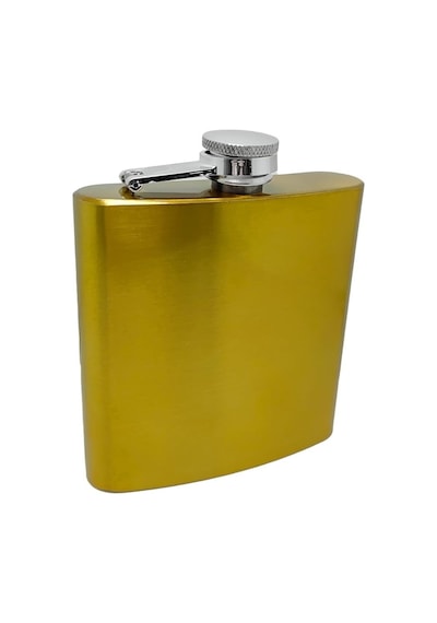 Çelik Sarı 6 Oz 180 Ml İçki Matarası Py49sr Genel