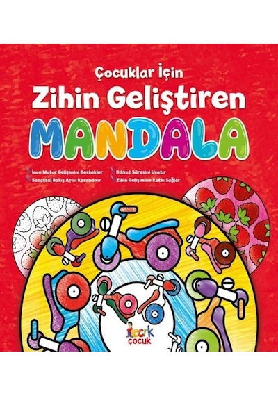 Çocuklar İçin Zihin Geliştiren Mandala- Bıcırık Yayınları