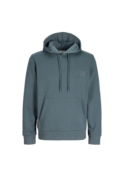 Jack & Jones Jjecorp Logo Erkek Sweatshirt Petrol Mavi