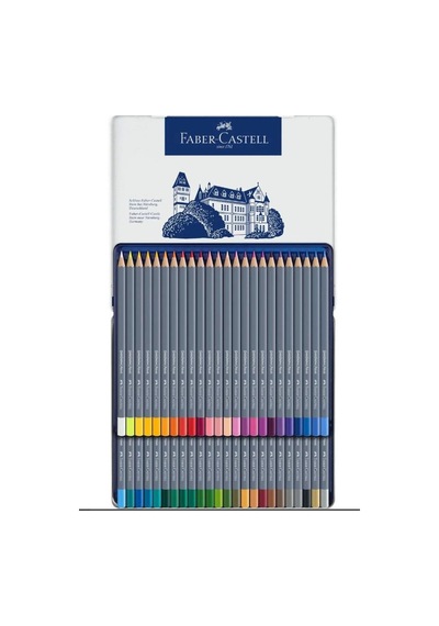 Faber-castell Creative Studio Seti 48'li Goldfaber Aqua Ve 24'lü Toz Pastel Çok Renkli
