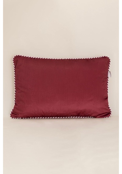 Charm Kırmızı Beyaz Şerit Baskılı Kırlent 40x60 35256a Çok Renkli