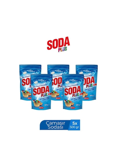 Soda Plus 5 x 500 G