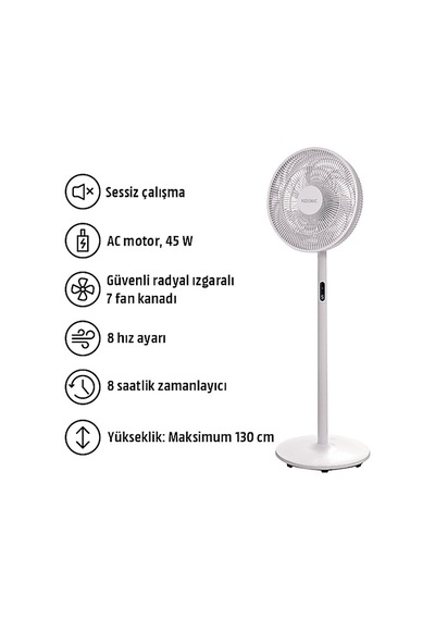 Koenıc KSF 45823 Ayaklı Vantilatör