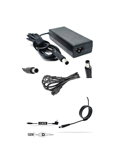 Notebook Adaptör - 150w - Hp Pavilion 24-b201nt Muadili İle Uyumlu