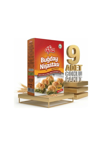 Afia Buğday Nişastası 9x150 Gr