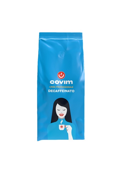Covim Decaffeinato Beans Coffee Kafeinsiz Çekirdek Kahve 500 Gr