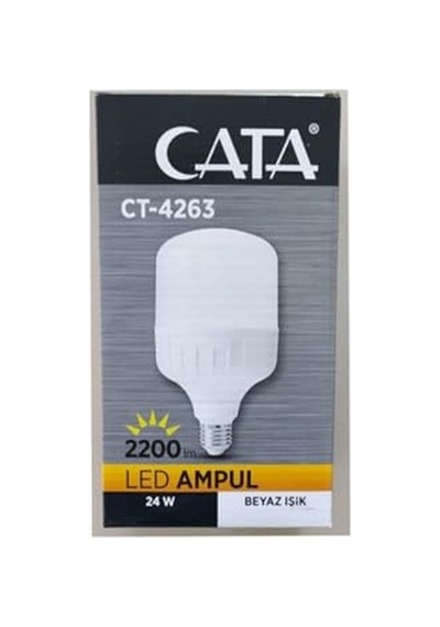 24w Led Ampul 6400k Beyaz E27 Ct-4263b Diğer