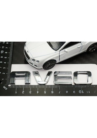 Chevrolet Aveo Bagaj 3M 3D Krom Abs Yazı Logo Amblem