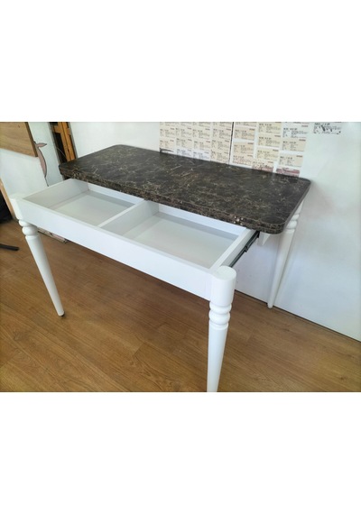 110 X 45 Katlanır Mutfak Masası Mermerdesen
