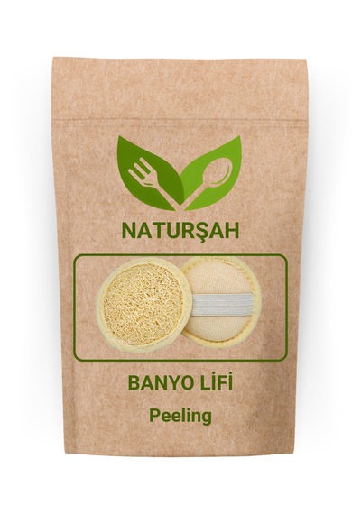 Naturşah Doğal Kabak Banyo Lifi Yüz İçin