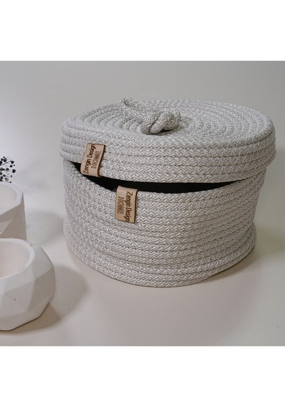 Zengin Design Home Zengin Supla Ekmek Sepeti Beyaz