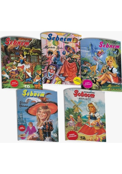 Şebnem Bebek 15 Li Moda, Kostümler, Minikler Full Set Bebek Giysileri Etkinlik Kitabı