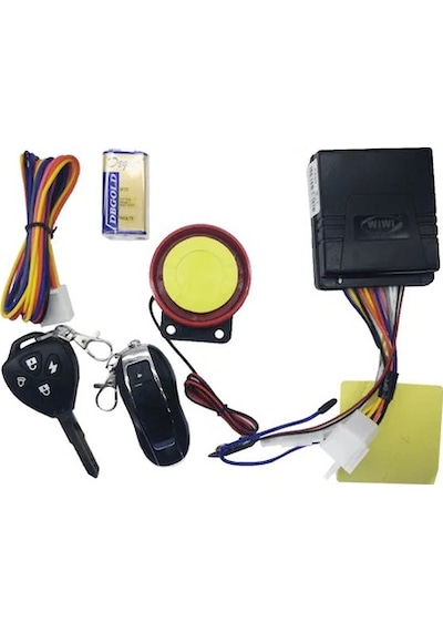 Motosiklet Alarm-Uzaktançalıştırma Seti Pil Destekli-Motor Alarmı N11.3457