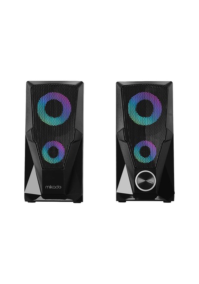 Lexroo Md-336 2.0 6 Watt Rgb Ledli Siyah Multimedia Usb Speaker Hoparlör