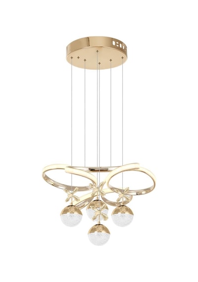 Eray Aydınlatma 9278-50 Sr 4 Toplu Gold Led Avize Sarı
