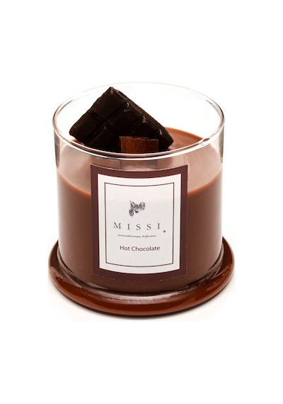 Missi Ahşap Fitilli Hot Chocolate Vegan Mum