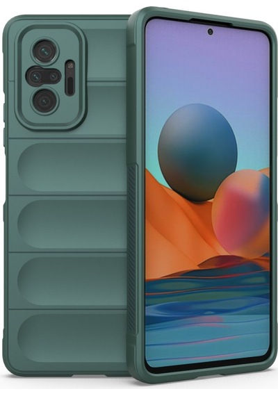 FitCase Xiaomi Redmi Note 10 Pro Optimum Lens Çerçeveli Silikon Kılıf