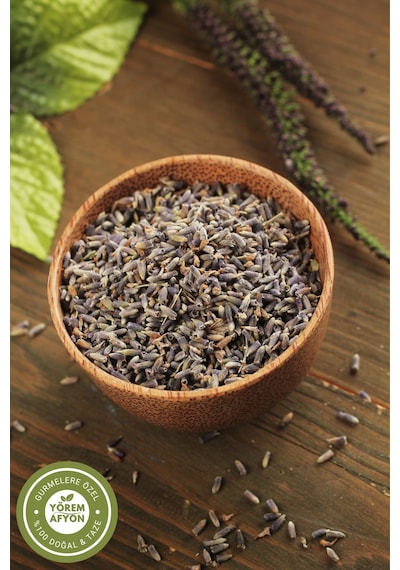Yörem Afyon Isparta Keçiborlu Yerli Mahsul Hoş Kokulu Lavanta Çiçeği Kurusu Lavandula Angustifolia 70gr.