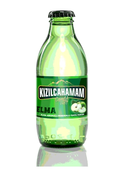 Kızılcahamam Çamlık Elma Aromalı Maden Suyu 200 Ml X 24 Adet