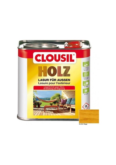 Solvent Bazlı Ahşap Koruyucular 2,5ltclou Nr:02 Meşe Slv Bazlı Ahşap Koruyucu 2,5lt-4673