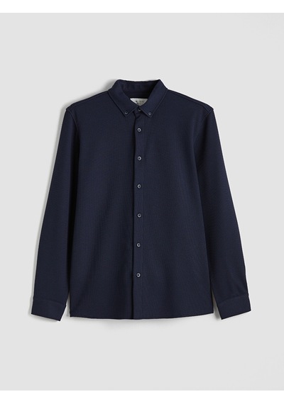 Lcw Vision Lacivert Slim Fit Erkek Gömlek