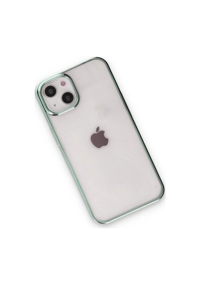 Apple Uyumlu iPhone 14 Plus Kılıf Element Silikon - Yeşil 0.2M-Çok Renkli