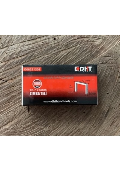 Dht Zımba Teli Boy 6 MM Mekanik Zımba Tabanca Teli Yüksek Kalite En 12.7 MM