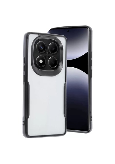 Sh Xiaomi Redmi Note 14 Pro Plus Kılıf Boyi Silikon Kapak - Siyah Najmaddin