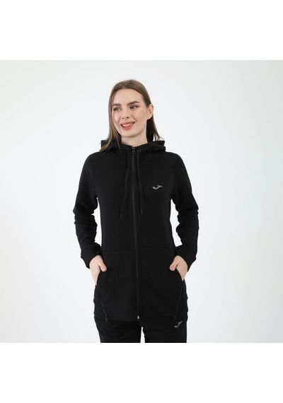 Joma 6231305-siyah Kadın Önden Fermuarlı Sweat
