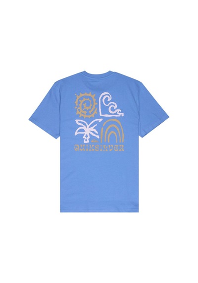 Quiksilver Tap In Erkek Tişört Eqyzt08307-qk.blc0 Çok Renkli