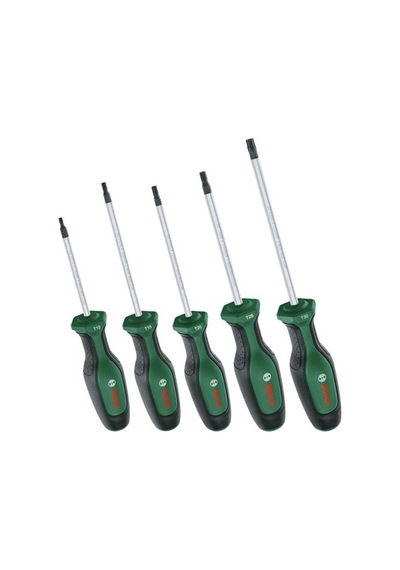 5 Parçadan Oluşan Torx Tornavida Seti, S2 Çelik Malzeme İle