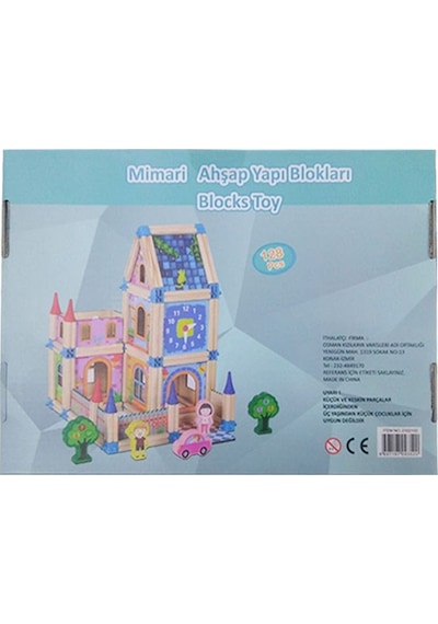 Mimari Ahşap Yapı Blokları