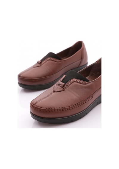 Dgn 1002 Kadın Comfort Ayakkabi Taba