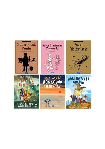 Ortaokul 4.5.ve 6.sınıf Mükemmeller Kulübü,ronke'nin Yıldız Avı,macera Ekspresi .6 Kitap Set