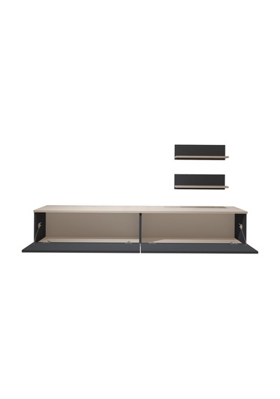Decoraktiv Eko 4 Mdf Std Tv Ünitesi Tv Sehpası Beyaz - Antrasit