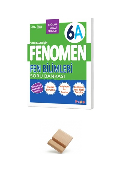 Fenomen 6. Sınıf Maarif 6a Fen Bilimleri Soru Bankası + Telefon Standı