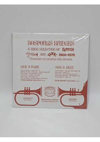 Bosporus Bridges - A Wide Selection Of Turkish Jazz And Funk Lp Plak