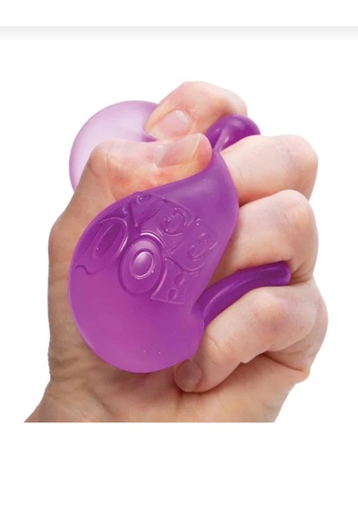 1 Adet Needoh Nice Cube Sensory Squishy Stres Oyuncağı Süper Yumuşak Kare Squish Oyuncak Mor