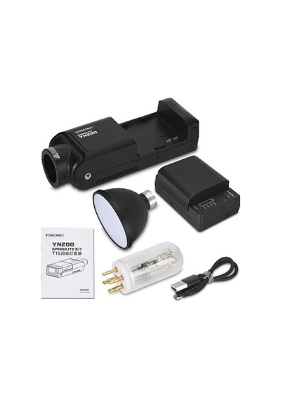 Yongnuo Yn200 Kit Bataryalı Taşınabilir Flaş 200w