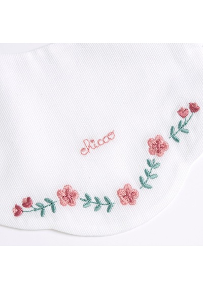 Chicco Bebek Nakışlı Mama Önlüğü 09101768000000 000033 Beyaz