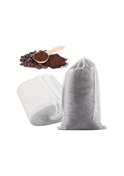 Home Tek Kullanımlık Çay, Kahve Demleme Poşeti, Xl Boy, 10adet Mesh Diğer