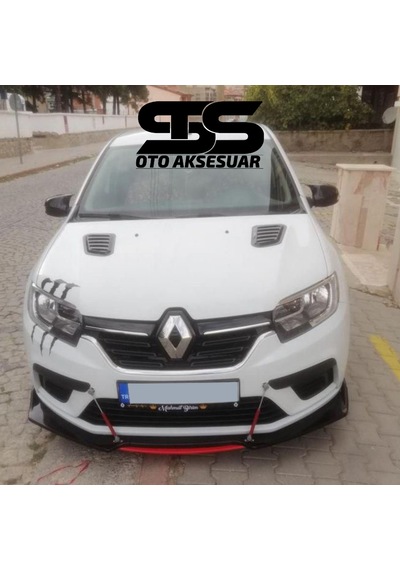 Renault Symbol Thalia Uyumlu Piano Black Kaput Üstü Havalandırma Izgarası