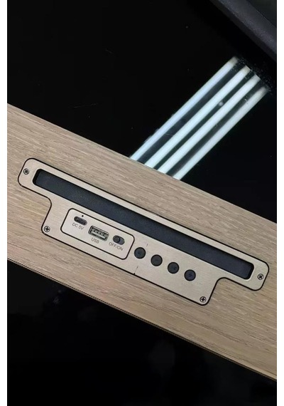 Torima Kts-1738 Ahşap Bluetooth Hoparlör Telefon Standı, Derin Bas, Usb + Tf Kart Girişli, Taşınabilir Ve Şarjlı Speaker