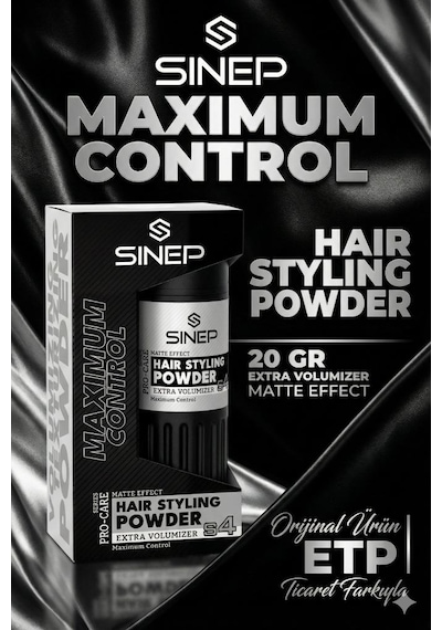 Sinep Toz Wax No:4 Extra Volumizer Gri Silver Ekstra Hacim Verici & Dolgunlaştırıcı 20 Gr
