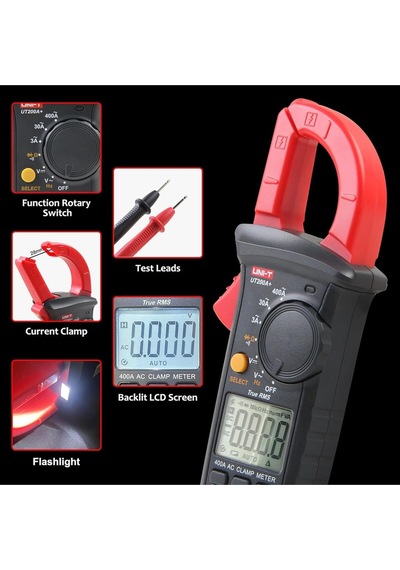 Unıt Ut 200a+ Pensli Multimetre Unı-t Pensampermetre True Rms Yeni
